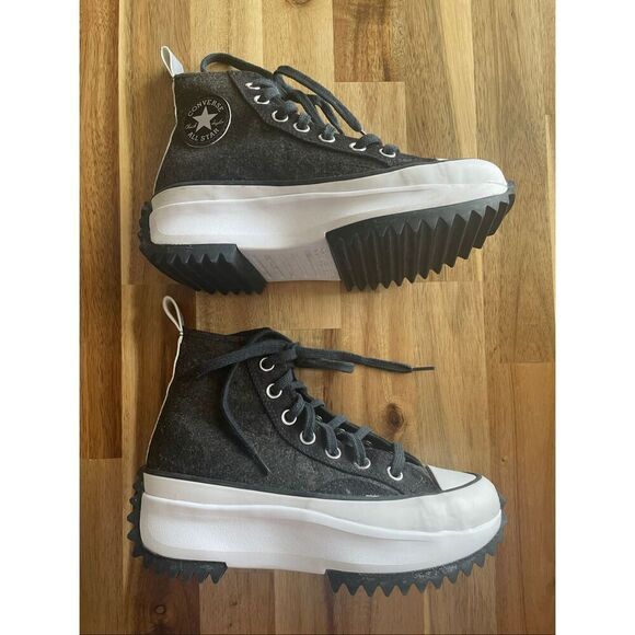 Converse Run Star Hike High-Top Felt Sneakers - Picture 3 of 6